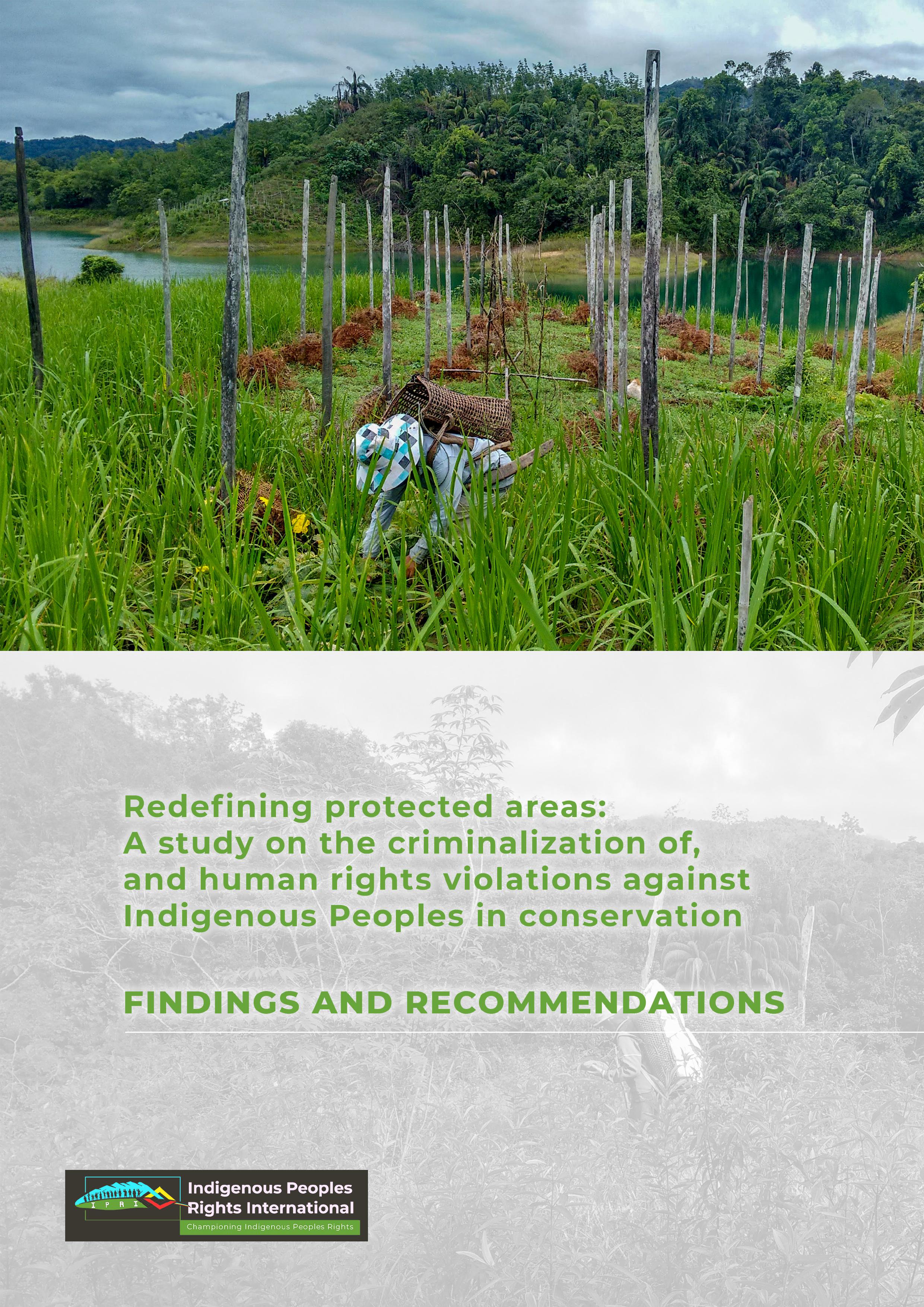 Findings and Recommendations: Redefining Protected Areas